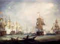la bataille de Trafalgar 1805 navires de guerre